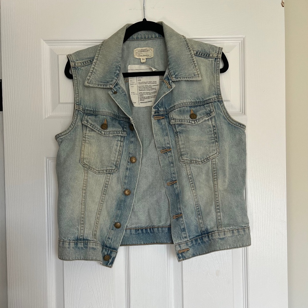 Current Elliot Sleeveless Rider Jacket